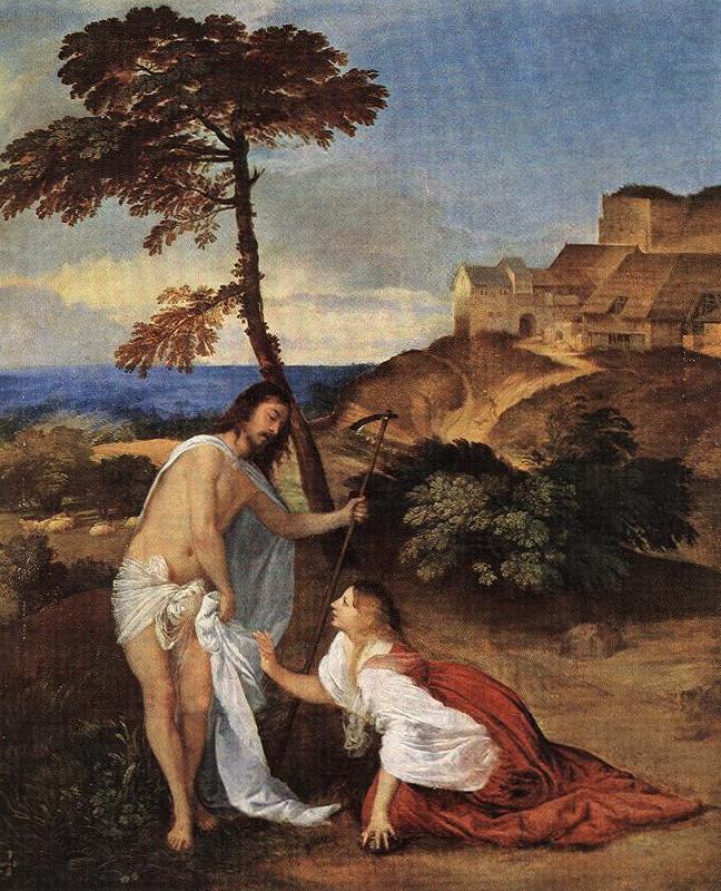 TIZIANO Vecellio Noli me tangere r china oil painting image